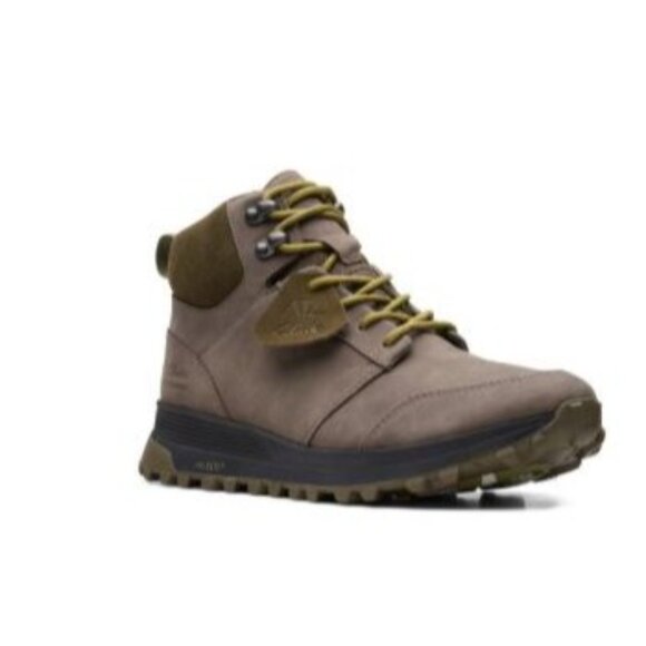 Clarks ATL Trek Up Waterproof Stone Nubuck Outdoor Boots Mens Size 11